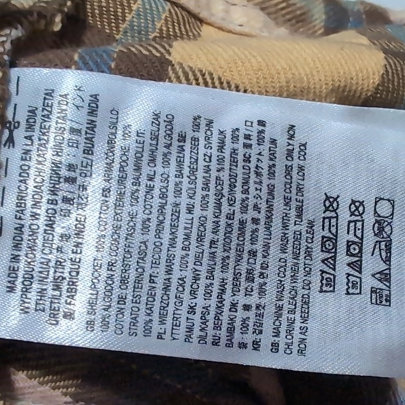 Vans Amelia Women's Flannel Yellow Multicolored Button Up Size Extra Small - Picture 3 of 6